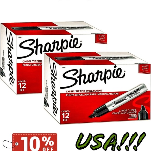 Office Depot Permanent Markers Marcadores Permanentes Sanford